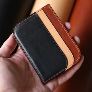 Two Way Buttero Leather Card Holder - Image 4