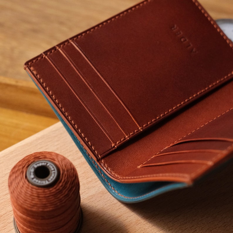 Shinki Hikaku Shell Cordovan Japanese Horsebutt Wallet - Image 5