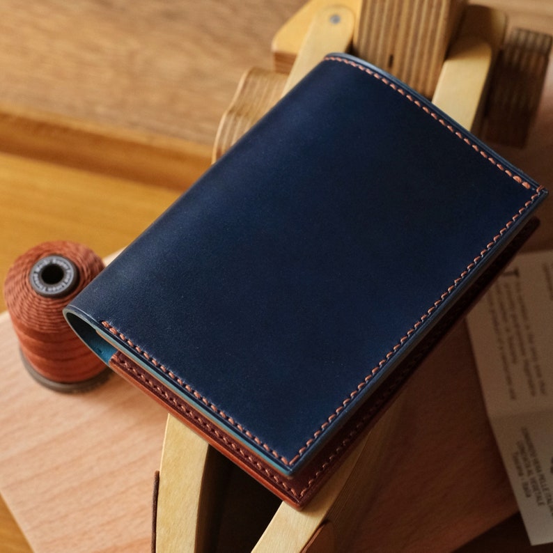 Shinki Hikaku Shell Cordovan Japanese Horsebutt Wallet - Image 2