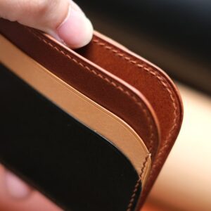Two Way Buttero Leather Card Holder - Image 14