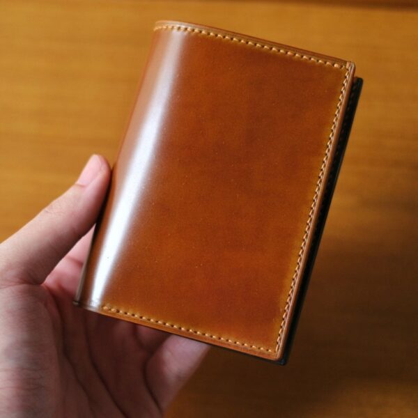 Shinki Hikaku Shell Cordovan Japanese Horsebutt Wallet