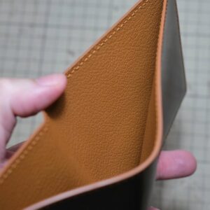 Shell Cordovan Mix Alran Chevre Bifold Wallet - Image 8