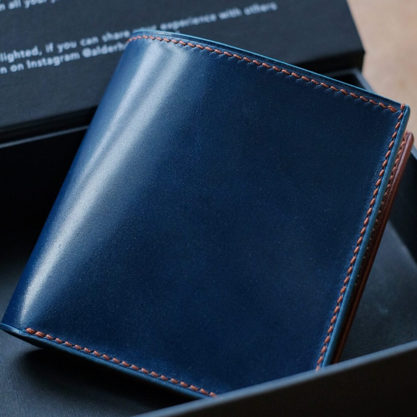 Shell Cordovan Mix Buttero Short Wallet - Image 5