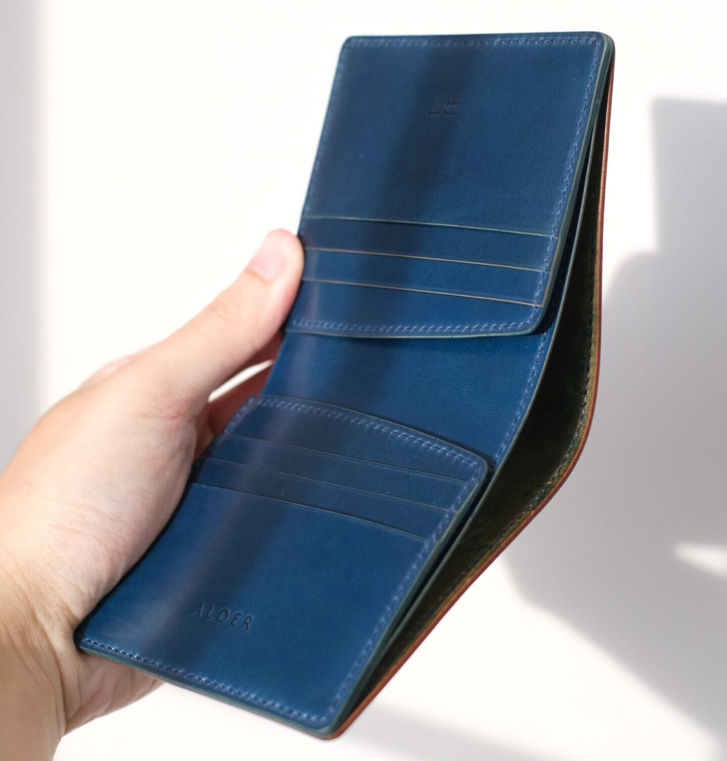 Two-Tone Shell Cordovan Short Wallet - Image 2