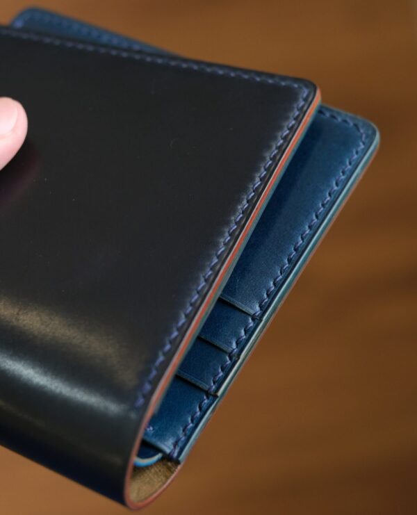 Two-Tone Shell Cordovan Short Wallet