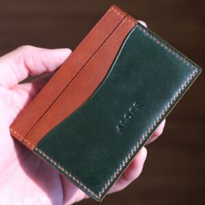 Shell Cordovan Mix Buttero Card Holder