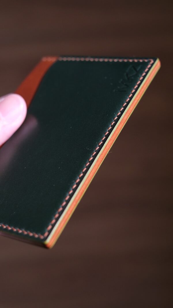 Shell Cordovan Mix Buttero Card Holder