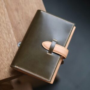 Shell Cordovan Mix Buttero Passport Holder - Image 2