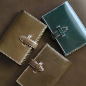 Shell Cordovan Mix Buttero Passport Cover