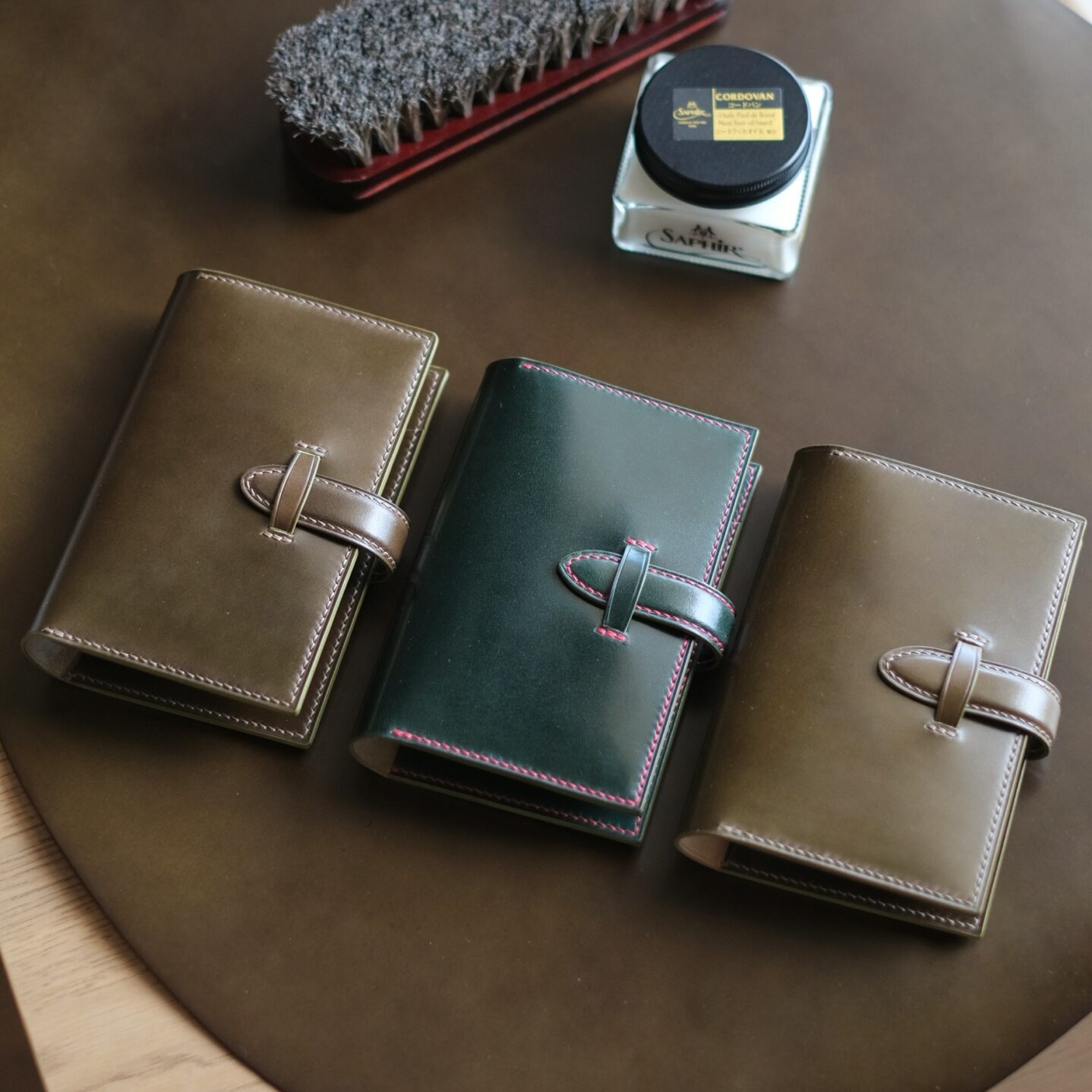 Shell Cordovan Passport Holder - Image 1