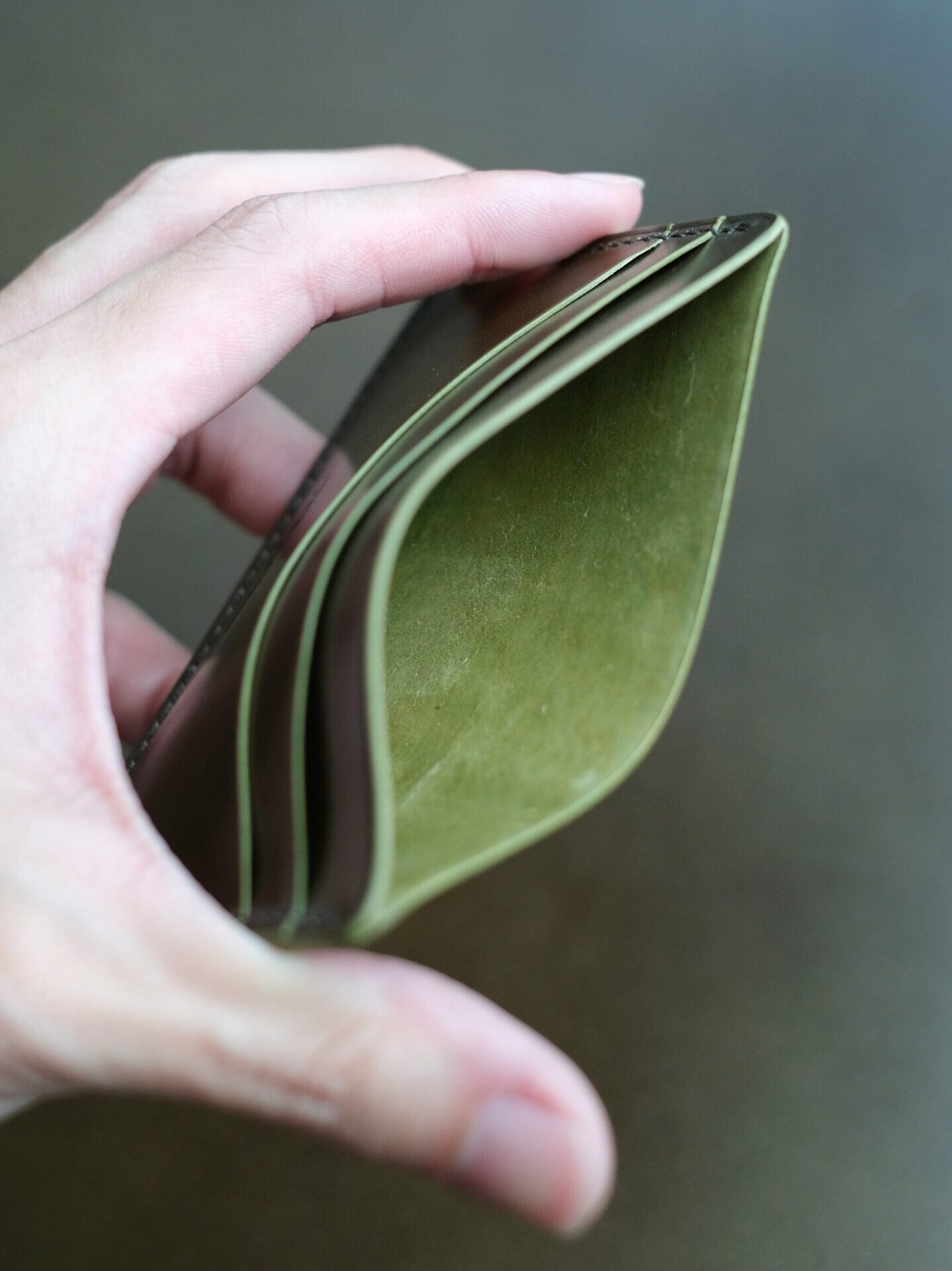 Shell Cordovan Card Holder - Image 5