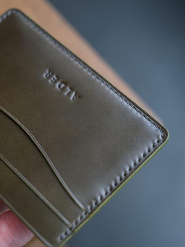 Shell Cordovan Card Holder