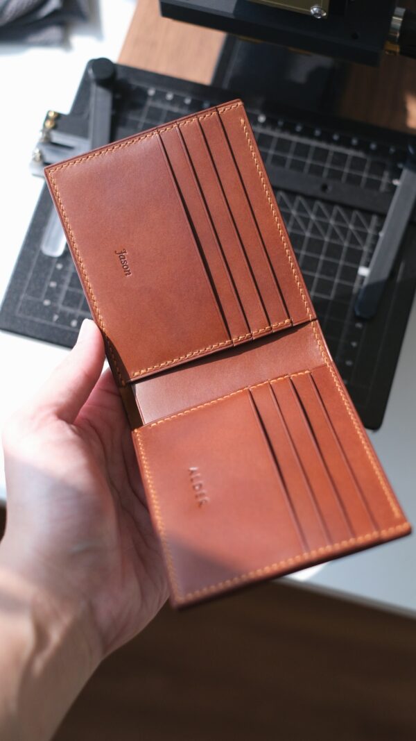 Full Lining Buttero Bifold Wallet