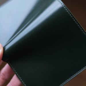 Shell Cordovan Mix Buttero Vertical Wallet - Image 7