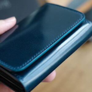 Shell Cordovan Business Card Holder - Image 3
