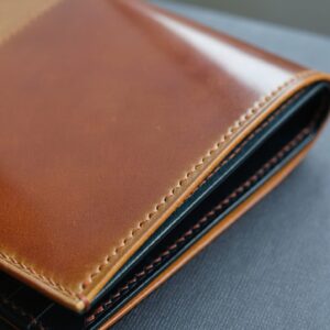 Shell Cordovan Mix Buttero Bifold Wallet