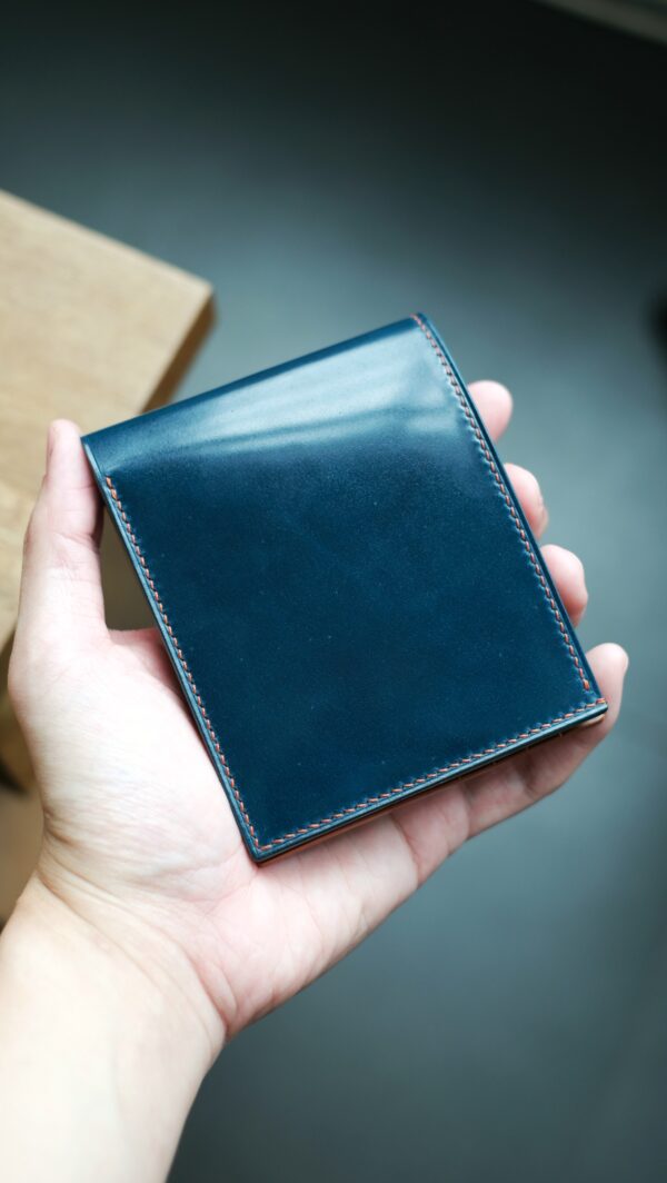 Two-Tone Shell Cordovan Bifold Wallet