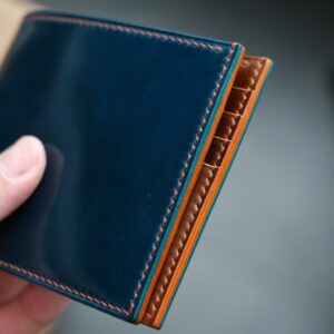 Two-Tone Shell Cordovan Bifold Wallet