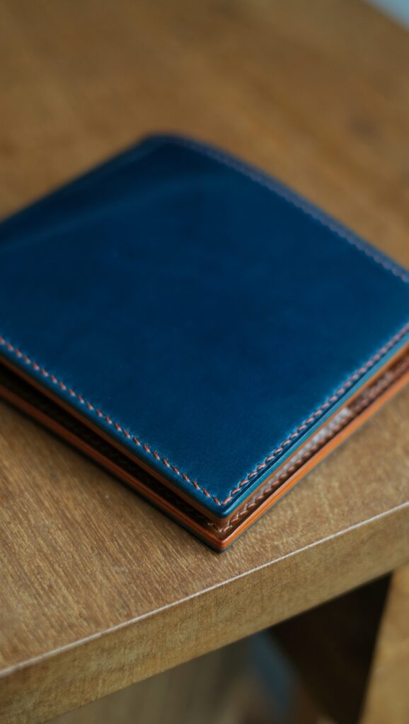 Two-Tone Shell Cordovan [Shinki Hikaku] Bifold Wallet