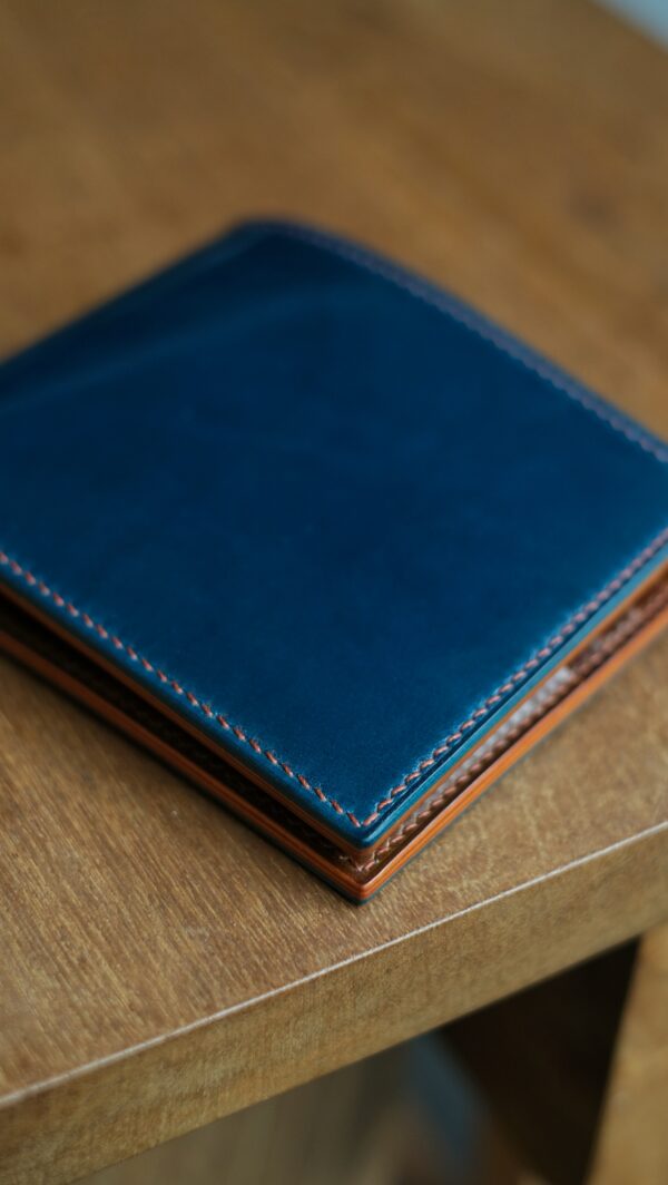 Two-Tone Shell Cordovan Bifold Wallet
