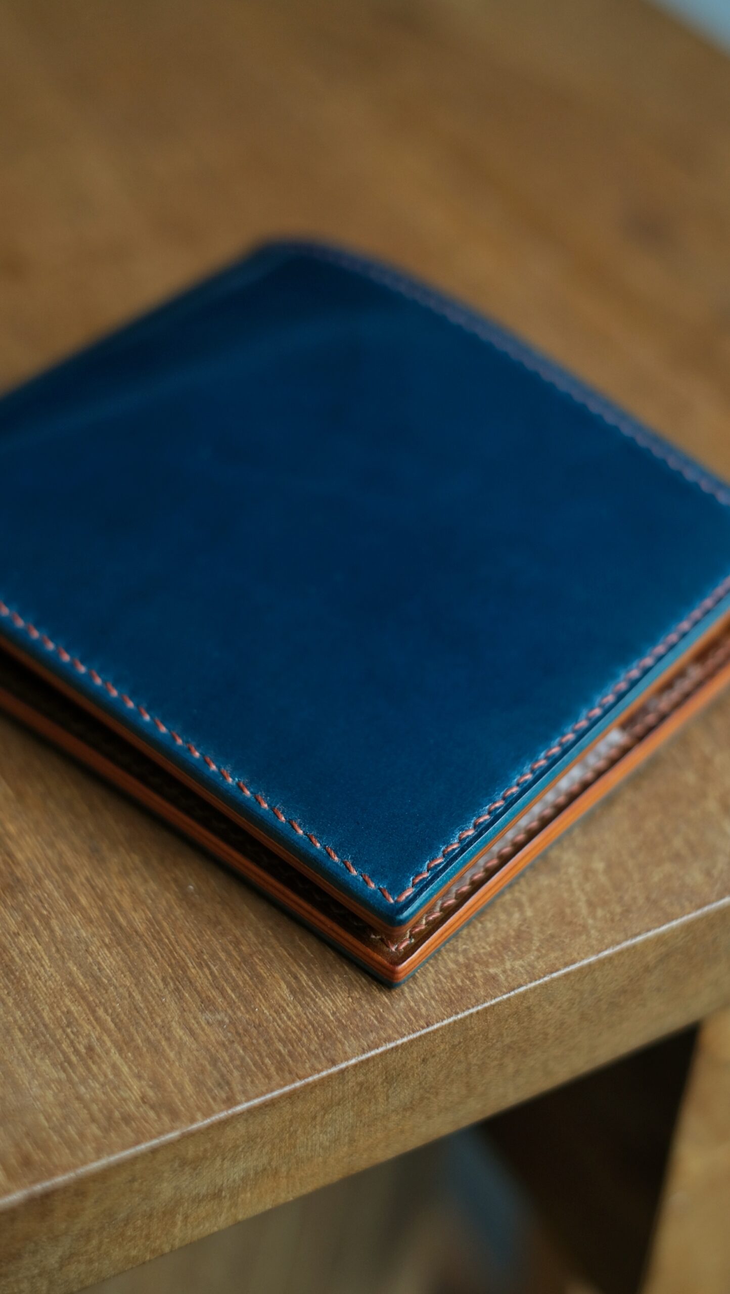 Two-Tone Shell Cordovan Bifold Wallet - Image 3