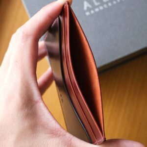 Two-Tone Shell Cordovan Card Holder - Image 3