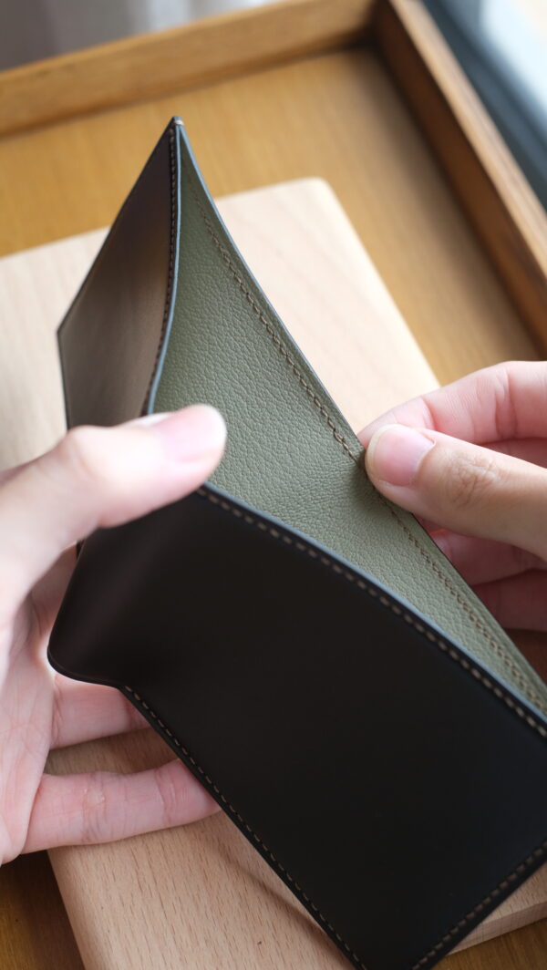 Alran Chevre Mix Buttero Bifold Wallet
