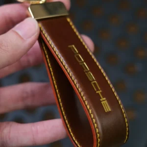 Padded Shell Cordovan Key Ring - Image 3