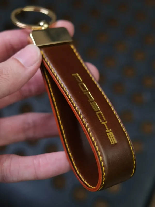 Padded Shell Cordovan Key Ring