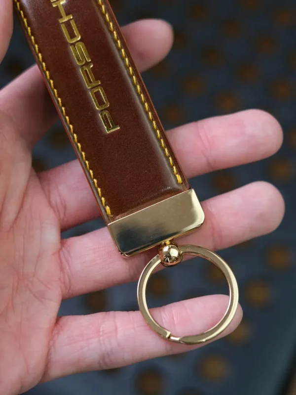 Padded Shell Cordovan Key Ring