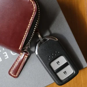 Shell Cordovan Mix Buttero Car Key Holder - Image 4