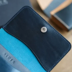 Shell Cordovan Mix Buttero Business Card Holder - Image 4