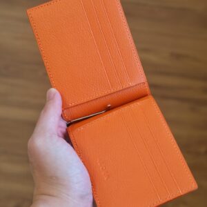 Shell Cordovan Mix Alran Chevre Money Clip Wallet - Image 2