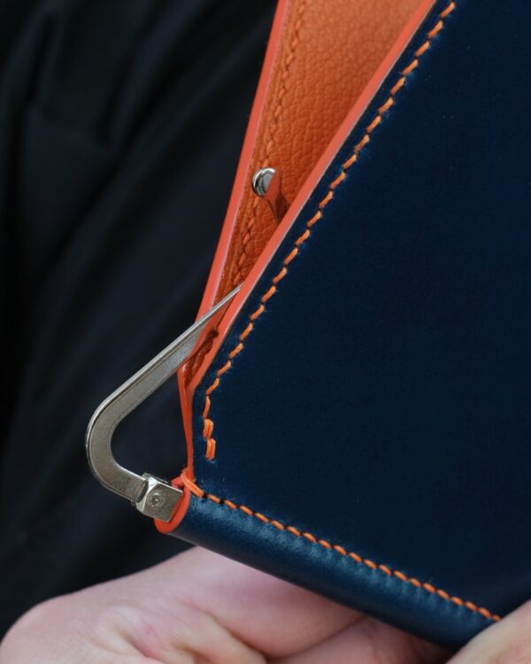 Shell Cordovan Mix Alran Chevre Money Clip Wallet