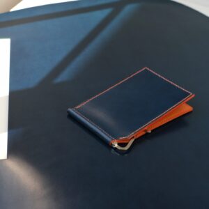 Shell Cordovan Mix Alran Chevre Money Clip Wallet - Image 4