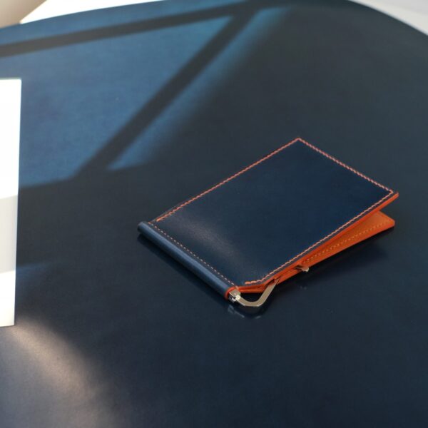 Shell Cordovan Mix Alran Chevre Money Clip Wallet