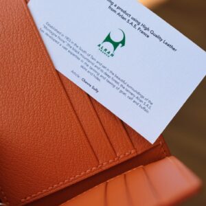Shell Cordovan Mix Alran Chevre Money Clip Wallet - Image 5