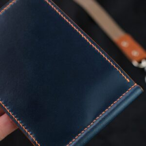 Shell Cordovan Mix Alran Chevre Money Clip Wallet - Image 6