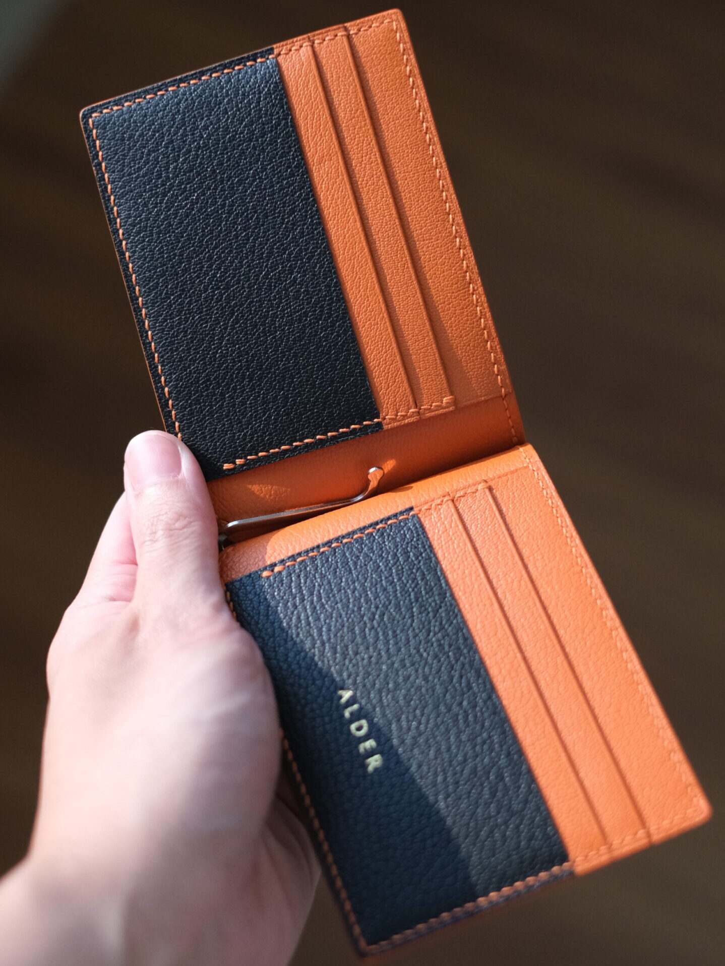 Alran Chevre Money Clip Wallet - Image 3
